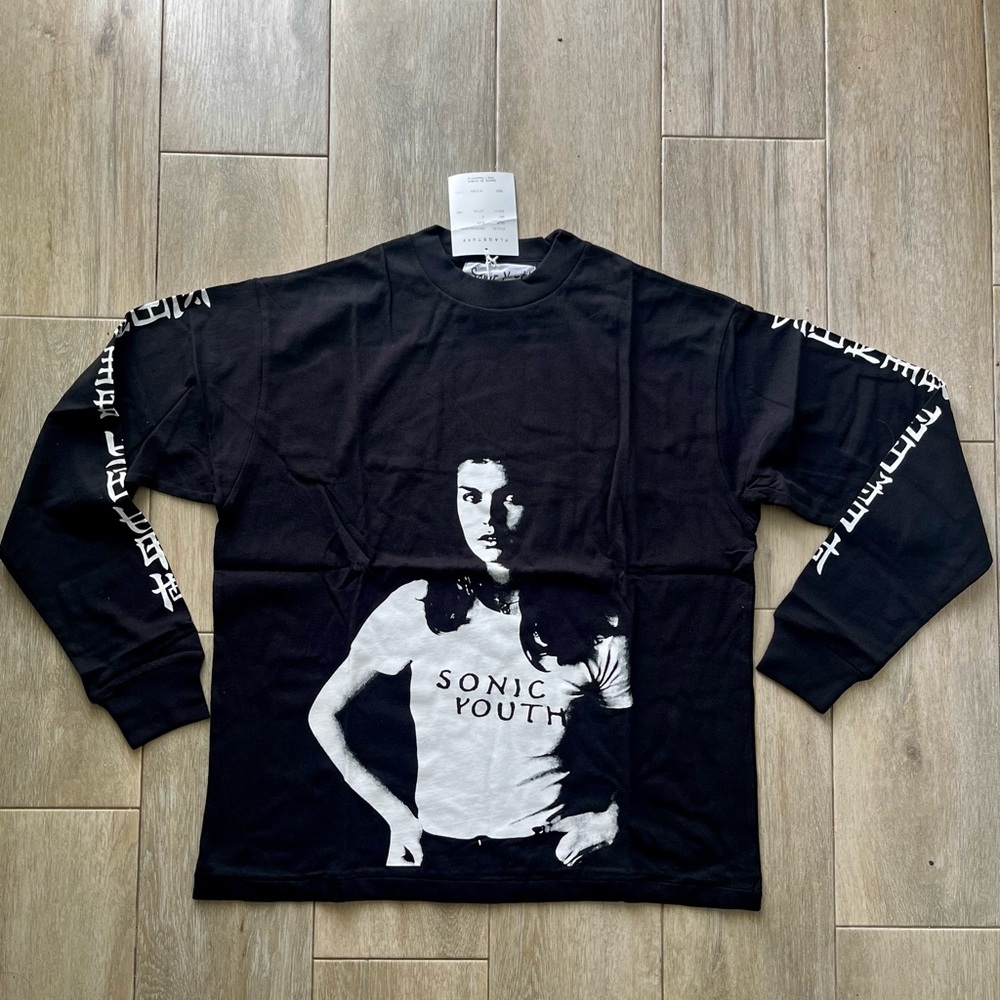 FLAGSTUFF X SONIC YOUTH LONG SLEEVE T-SHIRT